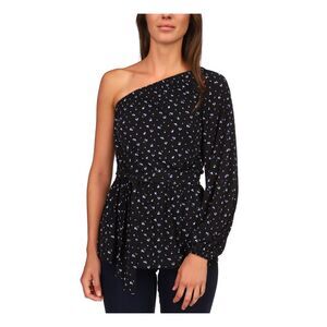 MICHAEL MICHAEL KORS Womens Black Long Sleeve Tunic Top XXL